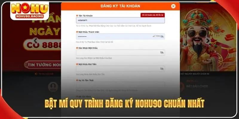Bật mí quy trình đăng ký Nohu90 chuẩn nhất